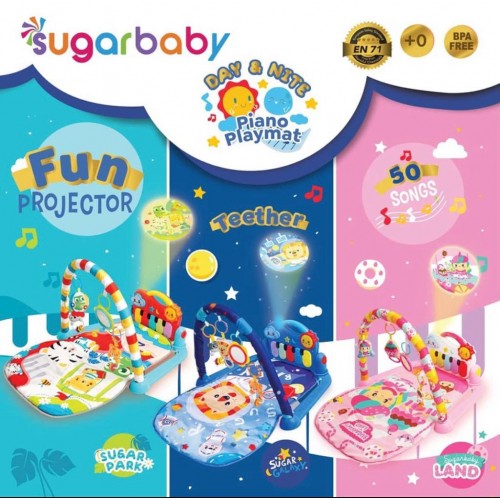 Sugar Baby Day & Nite Piano Playmat - Pilih Motif